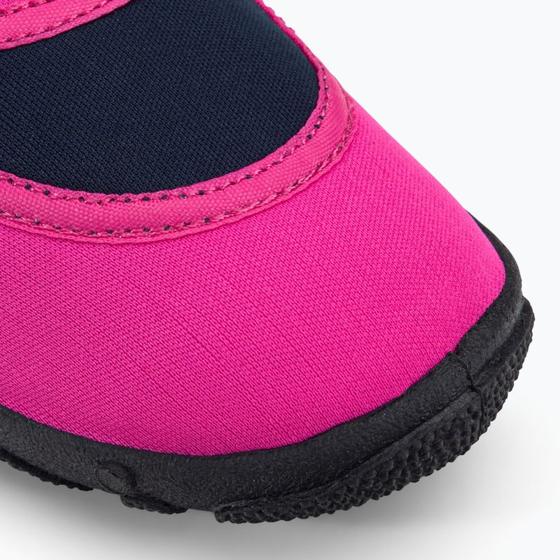 Scarpe acquatiche Aqualung Beachwalker rosa/blu navy per bambini 7