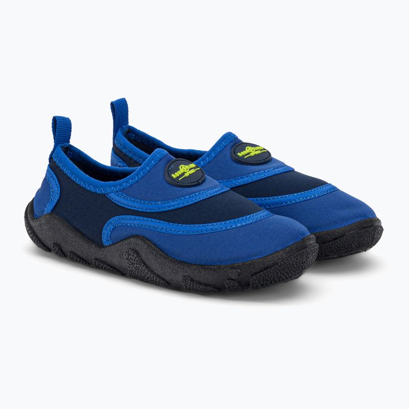 Scarpe acquatiche Aqualung Beachwalker per bambini blu royal/blu navy 4