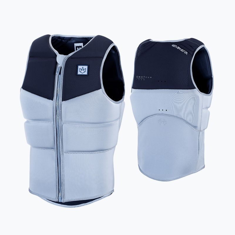 Gilet di sicurezza MANERA Boom nero ardesia/blu lega