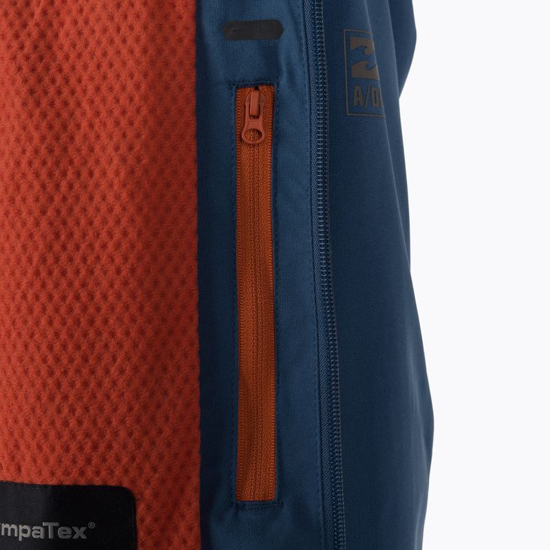 Giacca da snowboard da uomo Billabong Prism STX blu antico 6