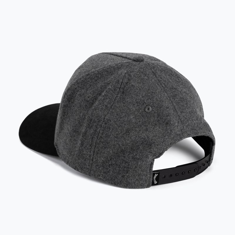 Cappello da baseball Billabong Stacked grigio erica da uomo 3
