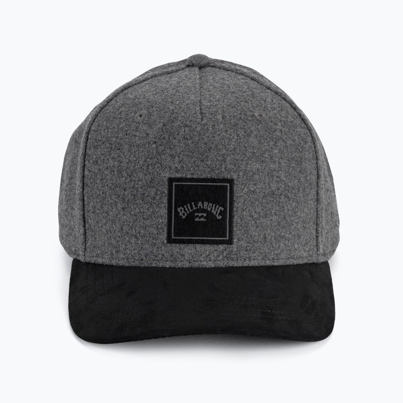 Cappello da baseball Billabong Stacked grigio erica da uomo 4