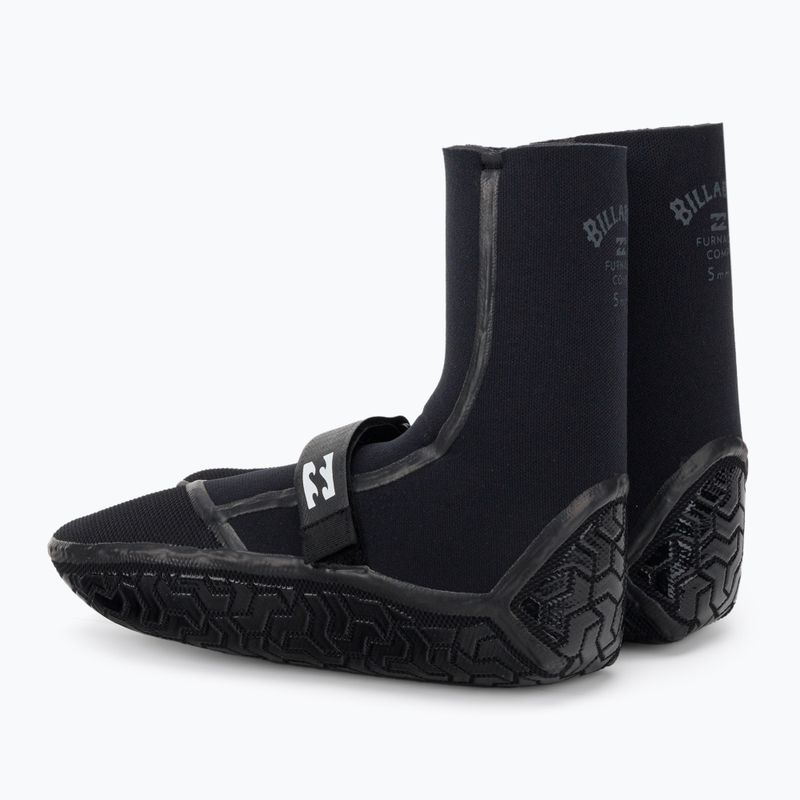 Scarpe Billabong 5 Furnace Comp da uomo in neoprene nero 3