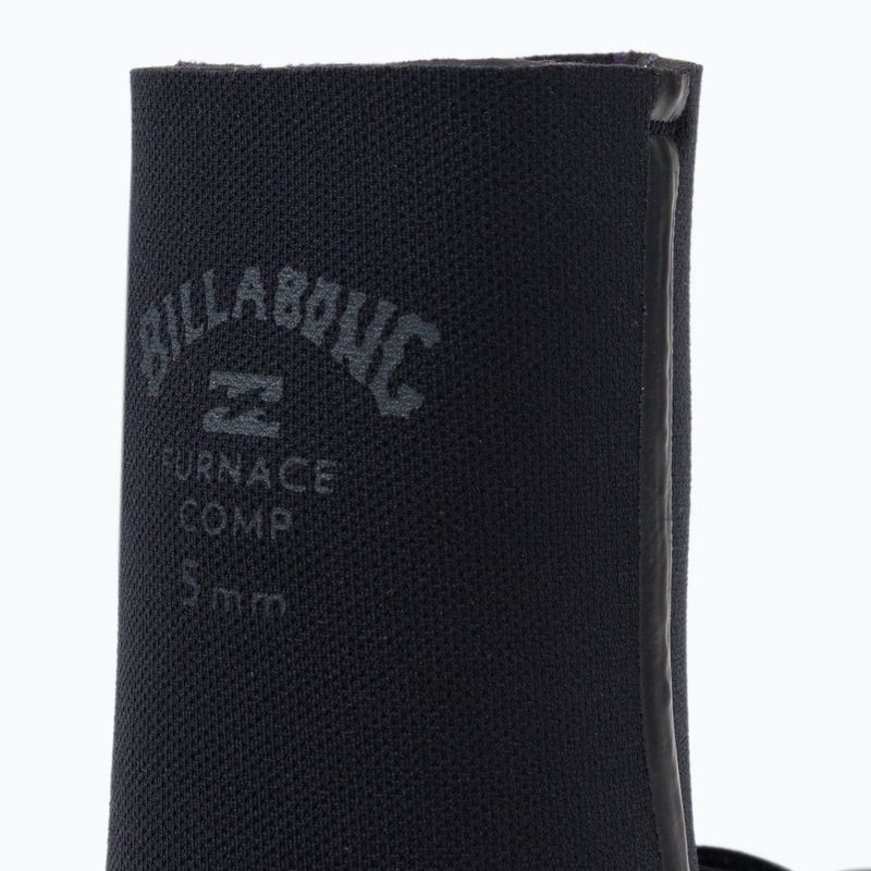 Scarpe Billabong 5 Furnace Comp da uomo in neoprene nero 10