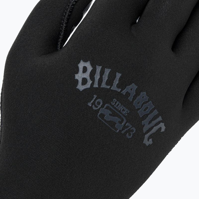 Guanti da donna in neoprene Billabong 2 Synergy nero 4