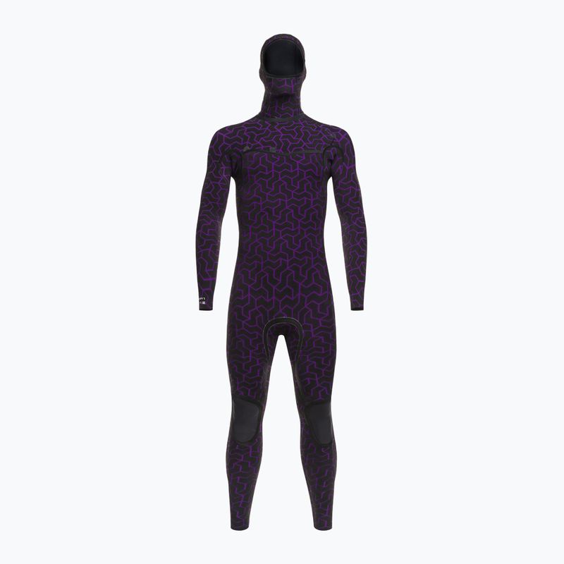 Billabong Uomo 5/4 Furnace con cappuccio CZ Full Nero Swim Foam 4