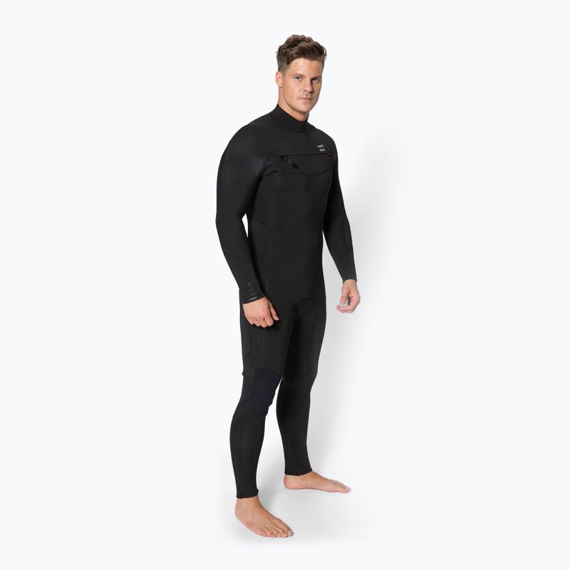 Costume da bagno Billabong 5/4 Absolute CZ Full nero in schiuma di hashish da uomo 2