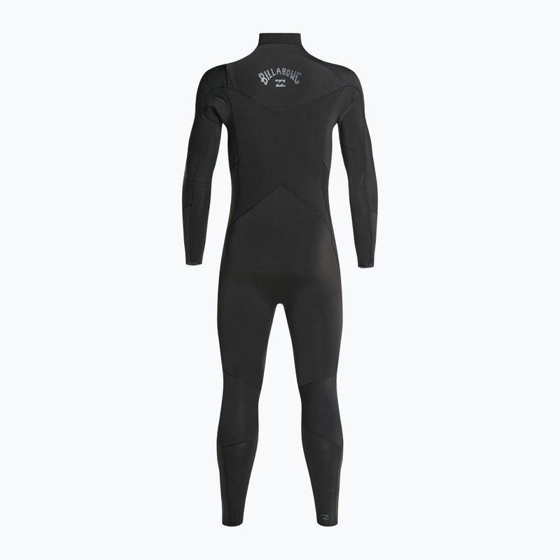 Costume da bagno Billabong 5/4 Absolute CZ Full nero in schiuma di hashish da uomo 8