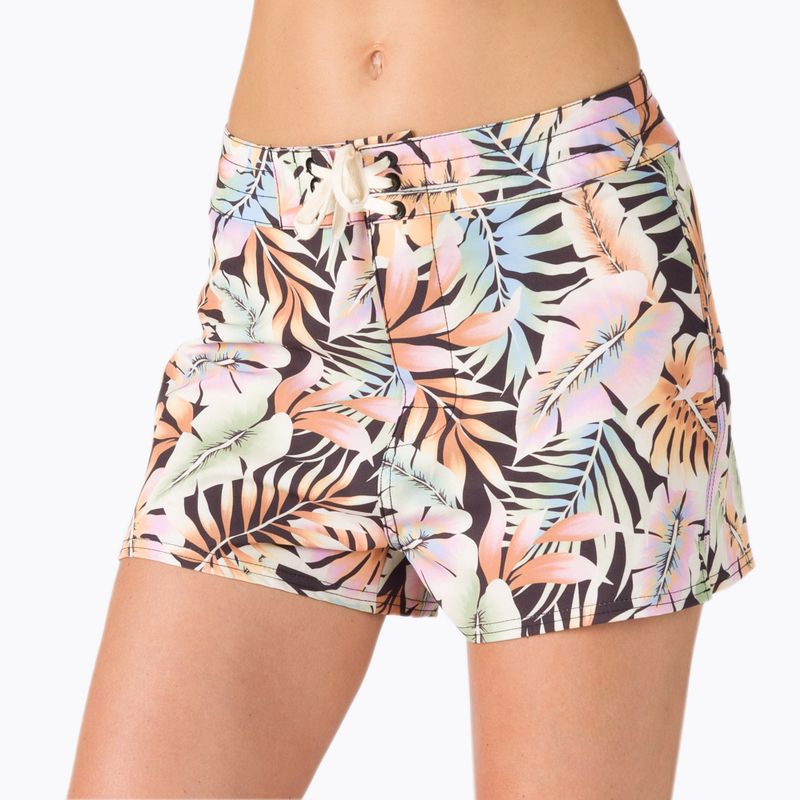 Pantaloncini da bagno Billabong Postcards From Paradise donna, ciottoli neri