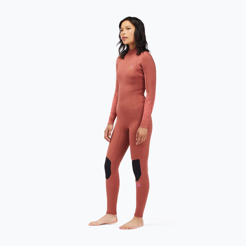 Muta Billabong 3/2 Synergy BZ L/SL da donna in terra rossa 2