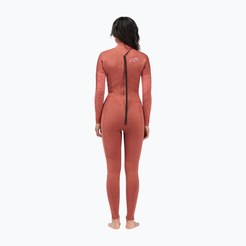 Muta Billabong 3/2 Synergy BZ L/SL da donna in terra rossa 3