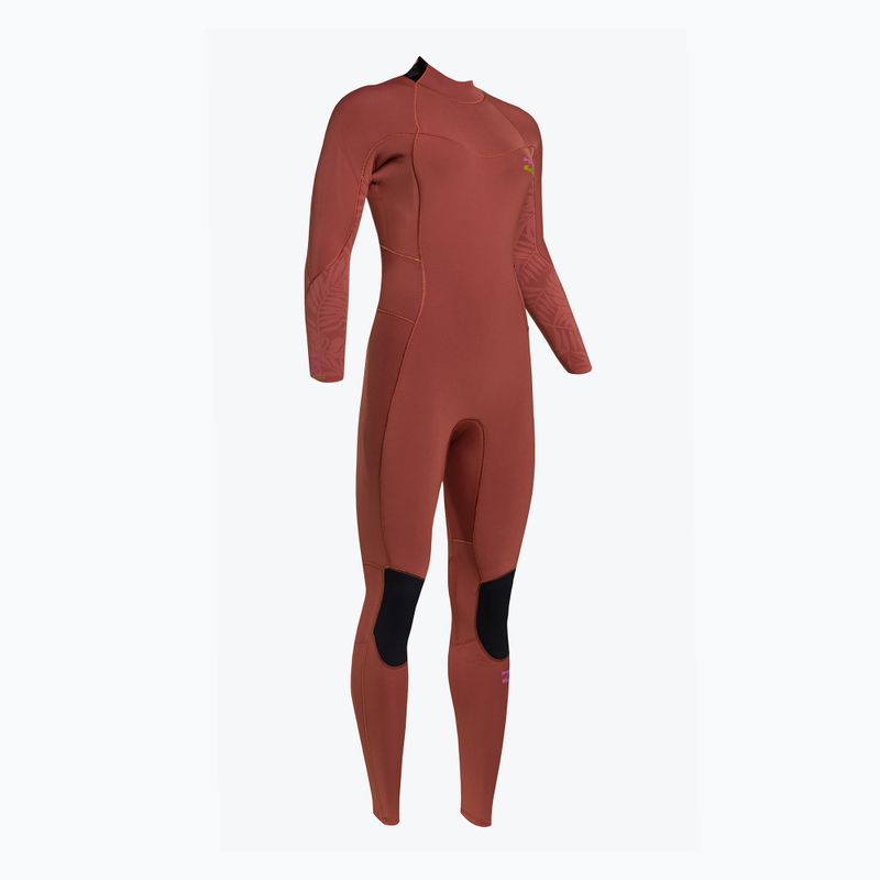 Schiuma da nuoto Billabong 4/3 Synergy BZ Full Red Donna