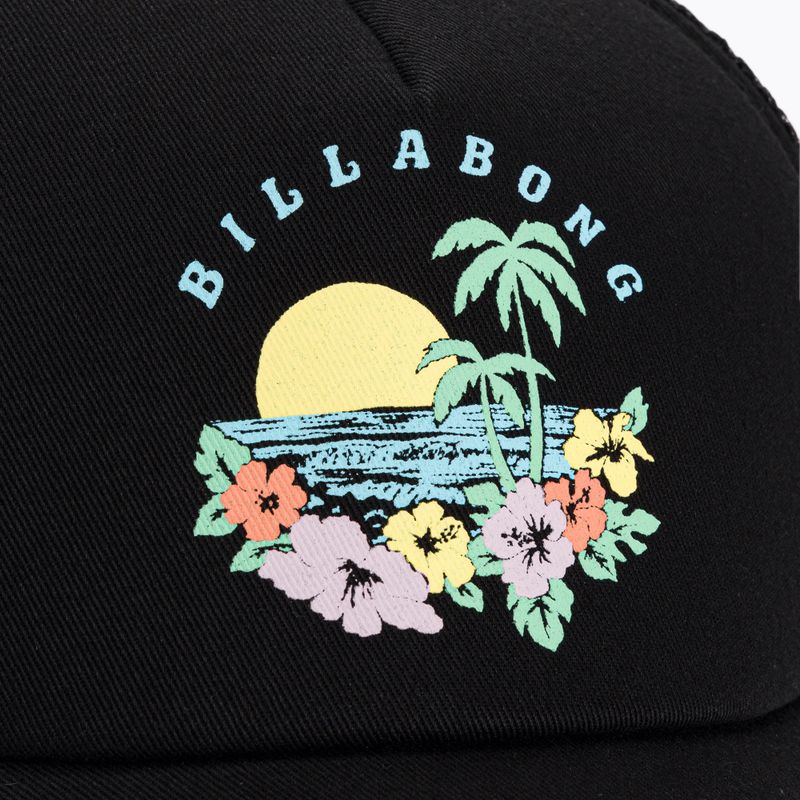 Berretto da baseball Billabong da donna Aloha Forever nero/verde 5