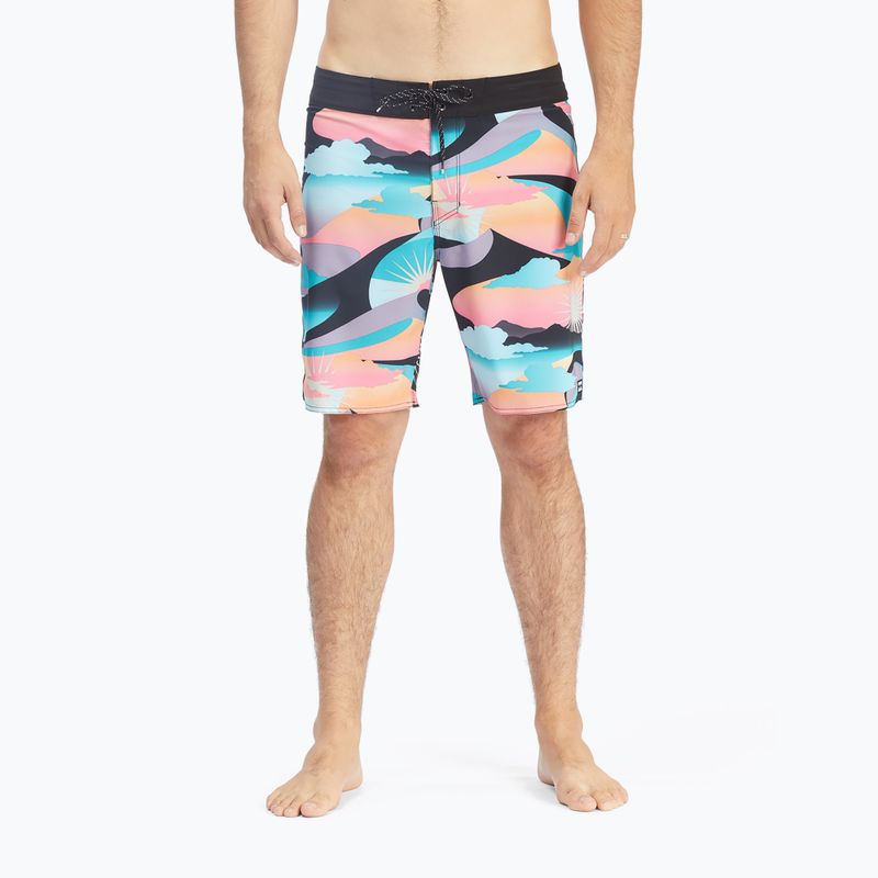 Pantaloncini da bagno Billabong Sundays Pro dusk da uomo 5