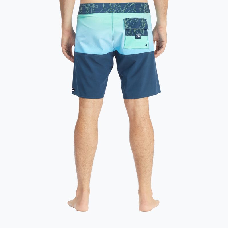 Pantaloncini da bagno Billabong Fifty50 Panel Pro coastal da uomo 5