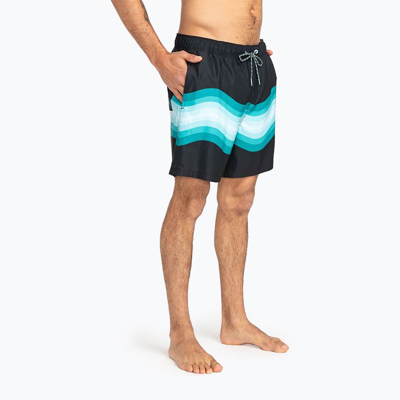 Pantaloncini da bagno Billabong T Street stealth da uomo 4