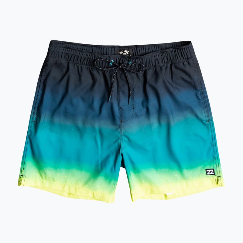 Pantaloncini da bagno Billabong da uomo All Days Fade nero
