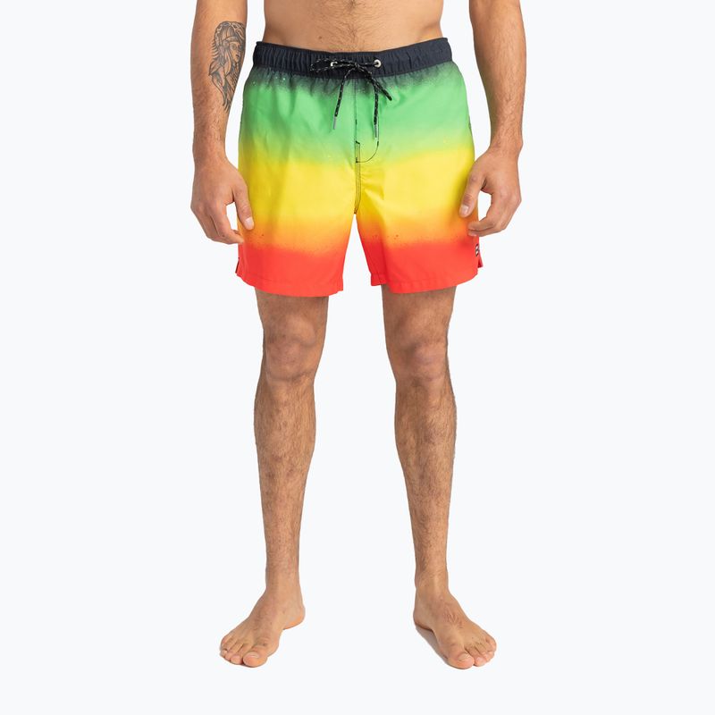 Pantaloncini da bagno rasta da uomo Billabong All Days Fade