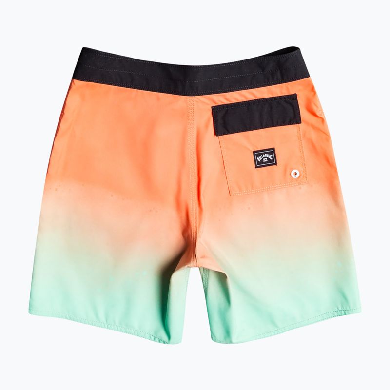 Pantaloncini da bagno per bambini Billabong All Day Fade OG arancione 2