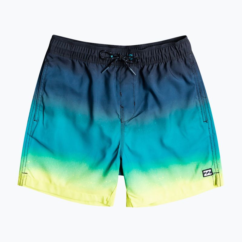 Pantaloncini da bagno Billabong per bambini All Day Fade nero
