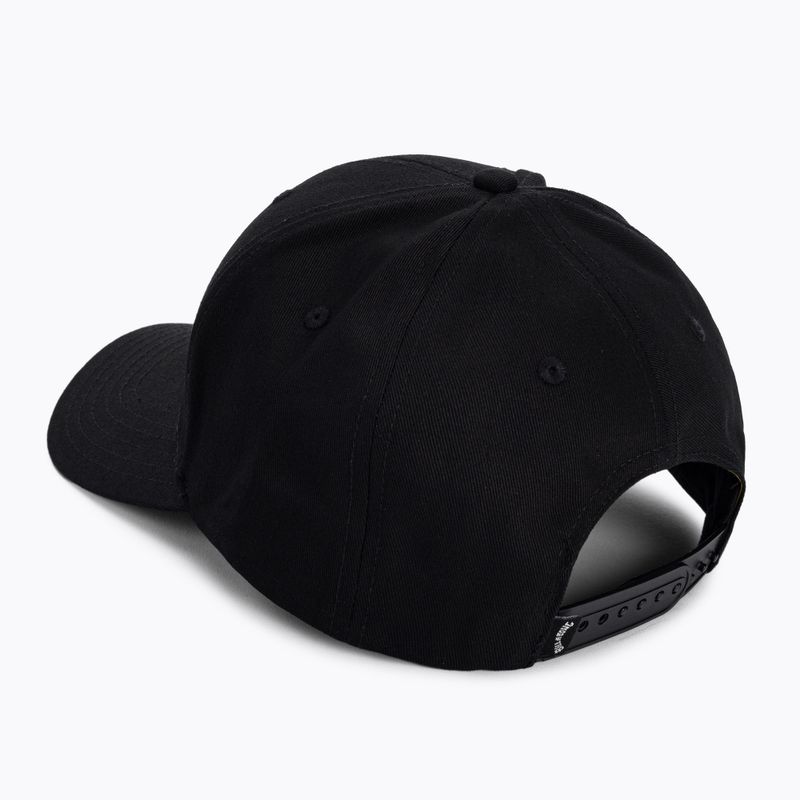 Cappello da baseball Billabong Walled nero da uomo 3