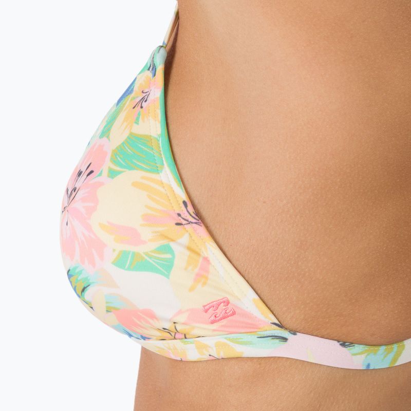 Top del costume da bagno multicolore Billabong Sweet Tropics Ceci 5