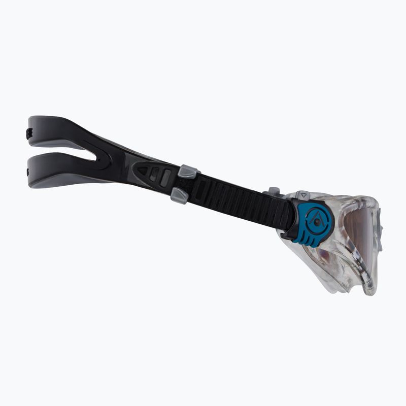 Occhiali da nuoto polarizzati Aquasphere Kayenne 2022 trasparente/argento/marrone 3