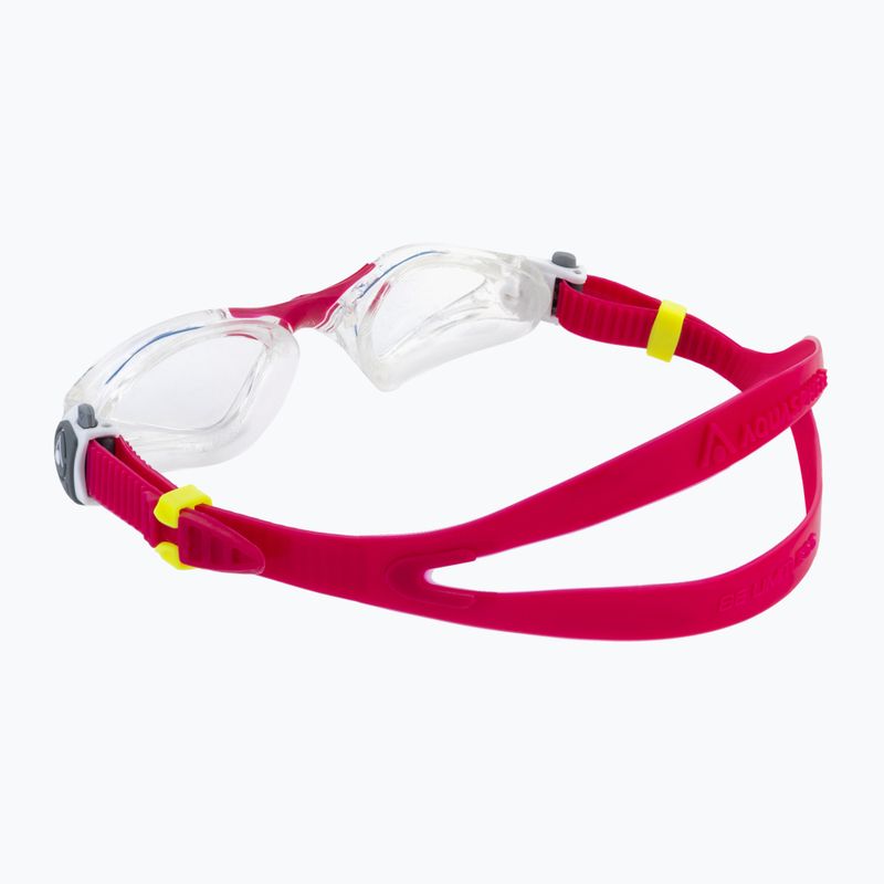 Occhialini da nuoto per bambini Aquasphere Kayenne Compact 2022 lampone/chiaro 4