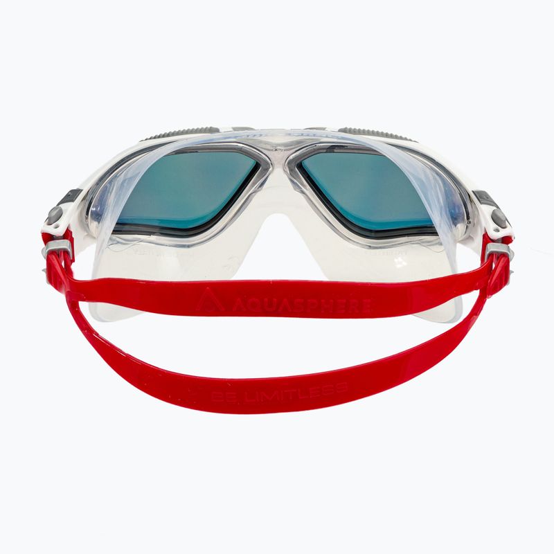 Maschera da nuoto Aquasphere Vista bianco/rosso MS5050915LMR 5