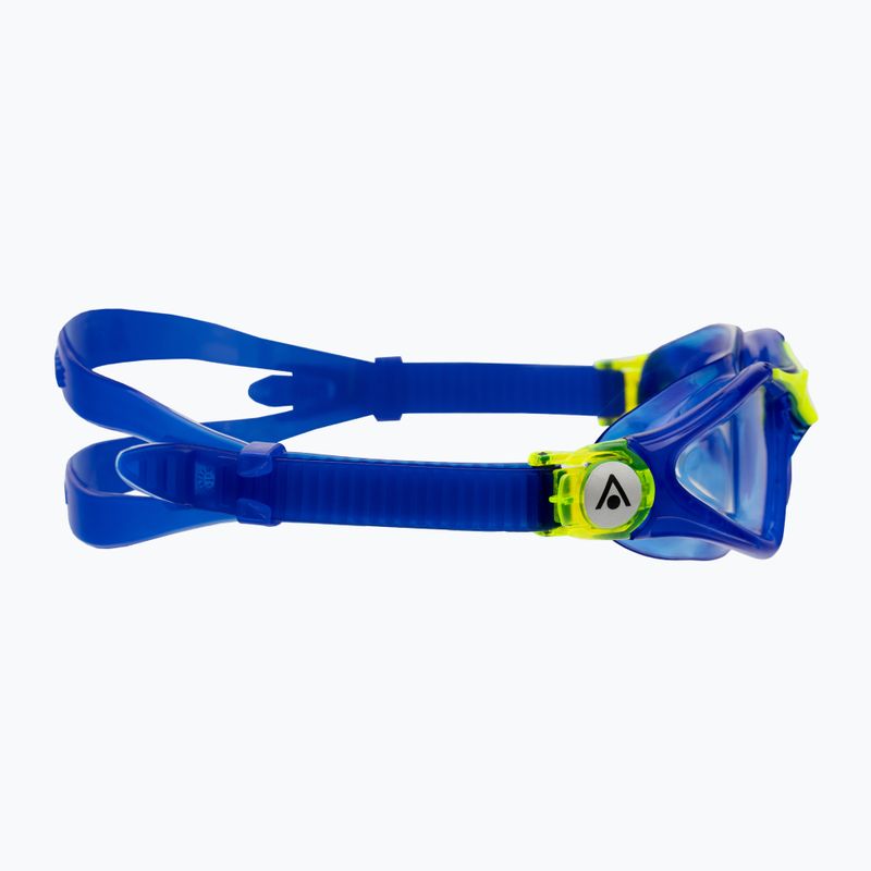 Occhialini da nuoto per bambini Aquasphere Kayenne 2022 blu/giallo/chiaro 3