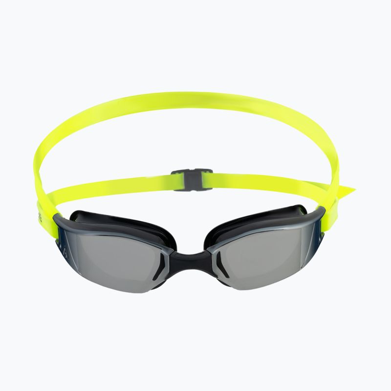 Occhialini da nuoto Aquasphere Xceed nero/giallo/argento specchiante 2