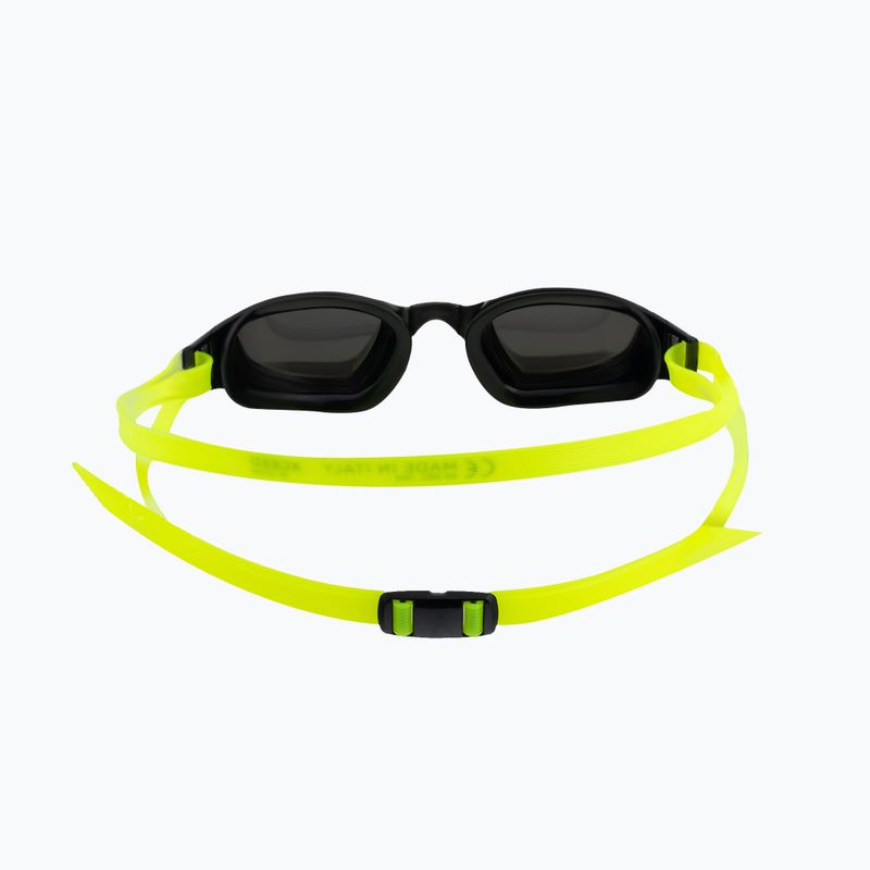 Occhialini da nuoto Aquasphere Xceed nero/giallo/argento specchiante 5