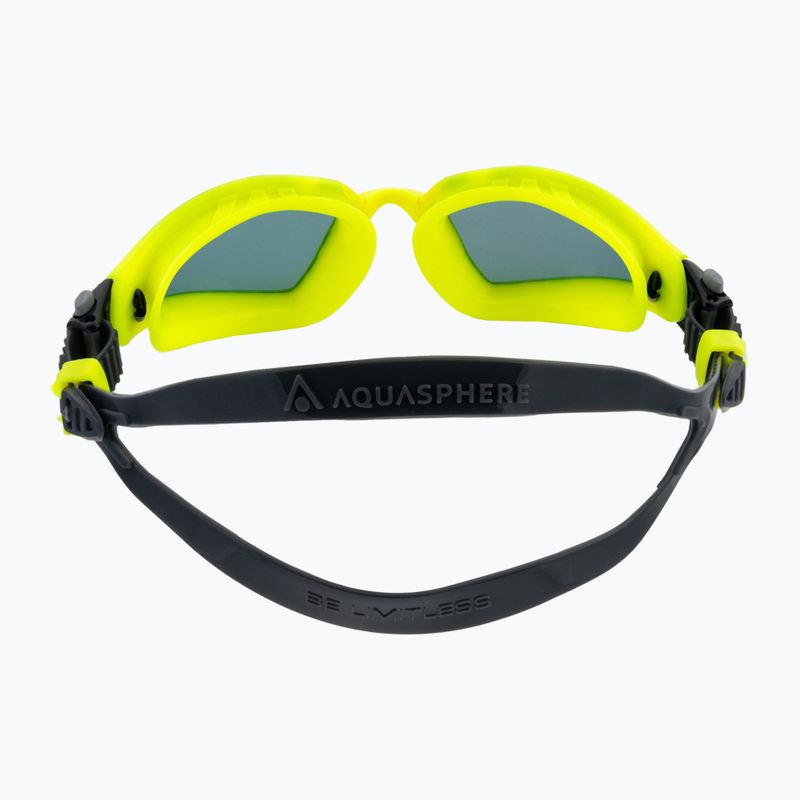 Occhiali da nuoto Aquasphere Kayenne Pro 2022 giallo/giallo/scuro 5