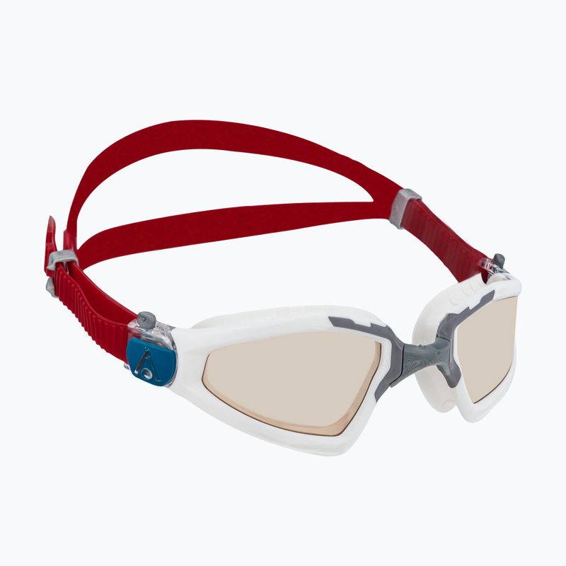 Occhiali da nuoto Aquasphere Kayenne Pro 2022 bianco/grigio/fotocromatico