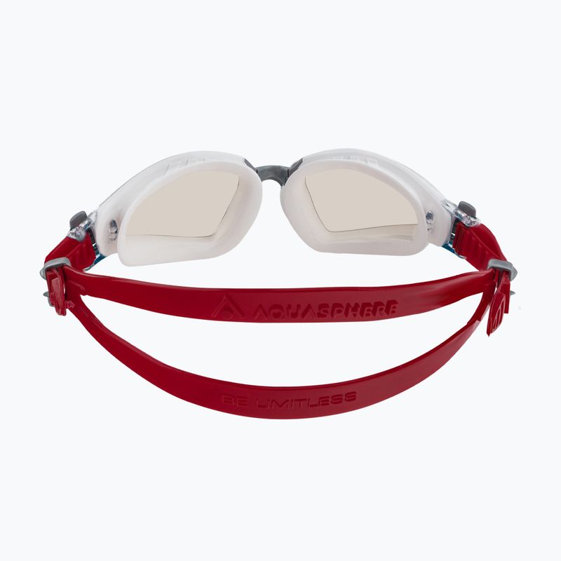Occhiali da nuoto Aquasphere Kayenne Pro 2022 bianco/grigio/fotocromatico 5