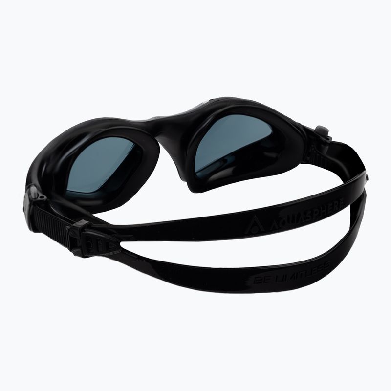 Occhiali da nuoto Aquasphere Kayenne 2022 nero/argento/scuro 4