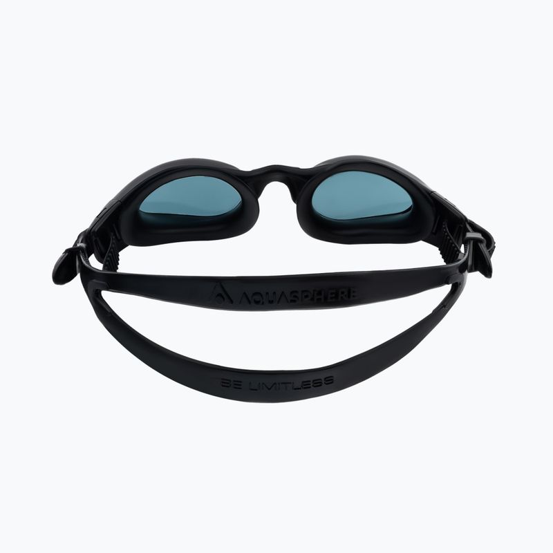 Occhialini da nuoto Aquasphere Kaiman 2022 nero/nero/scuro 5