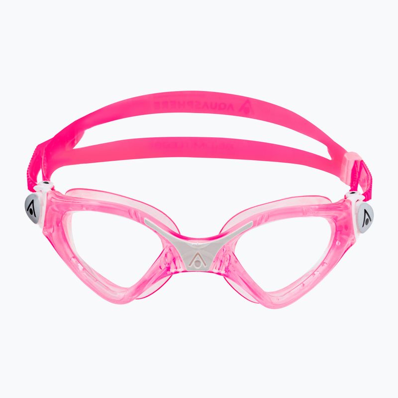 Aquasphere Kayenne rosa/bianco/chiaro per bambini EP3010209LC 2