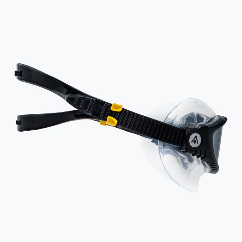 Maschera da nuoto Aquasphere Vista grigio scuro/nero/argento specchiato 3