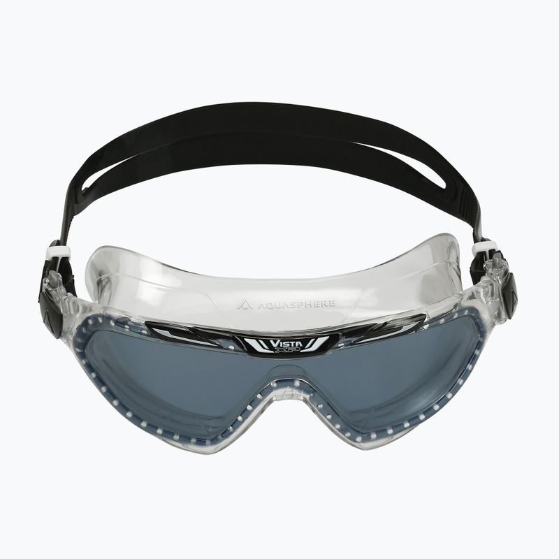 Maschera Aquasphere Vista Xp trasparente/nera MS5090001LD 7