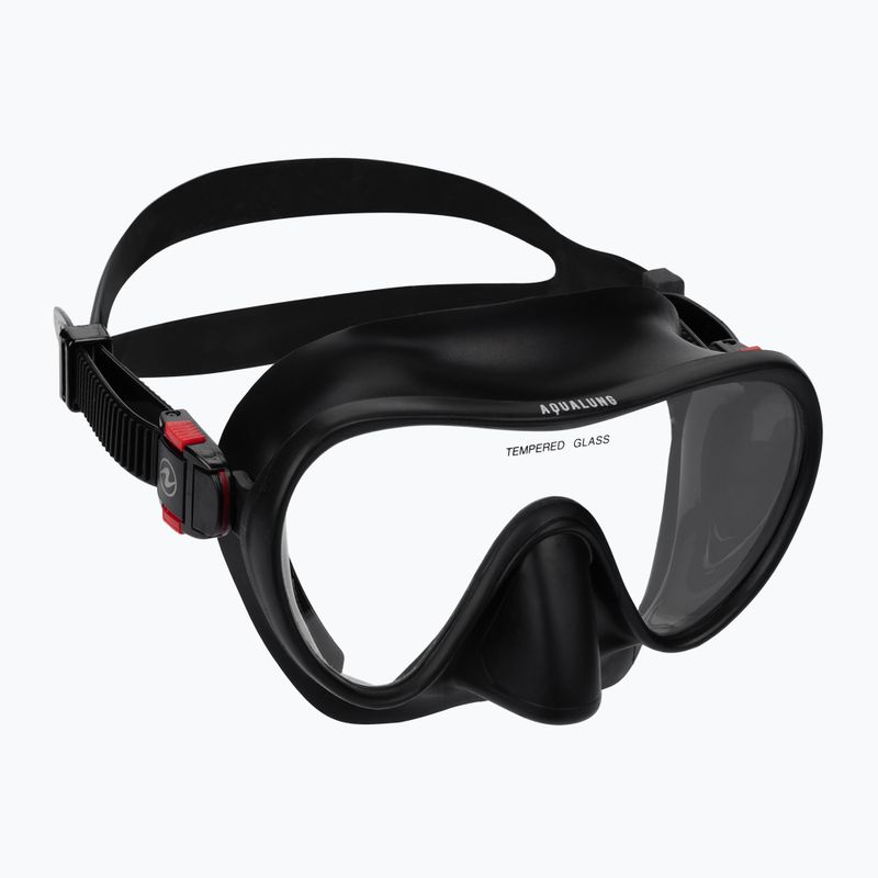 Aqualung Nabul Set Snorkeling nero/nero 2