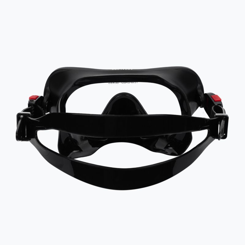 Aqualung Nabul Set Snorkeling nero/nero 6