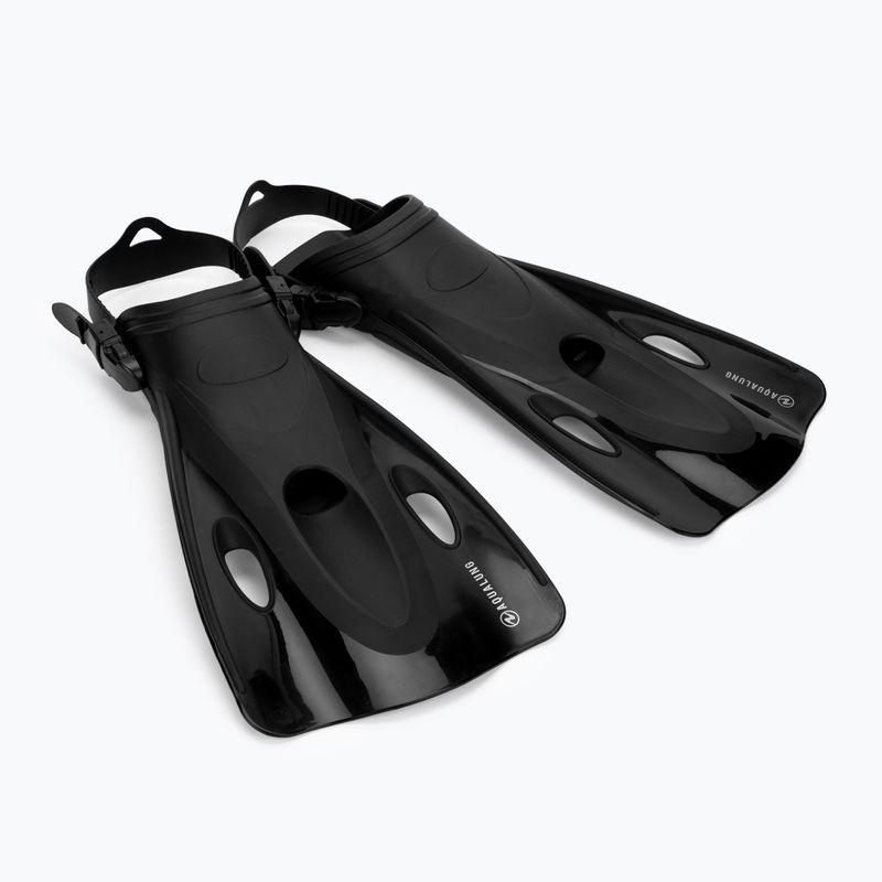 Aqualung Nabul Set Snorkeling nero/nero 7