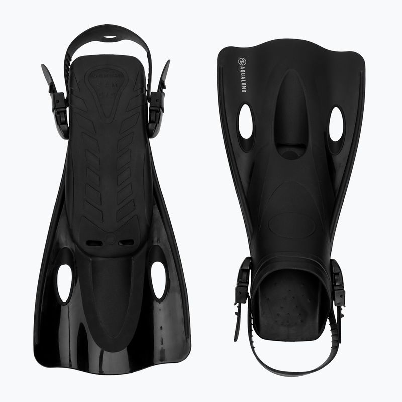 Aqualung Nabul Set Snorkeling nero/nero 8