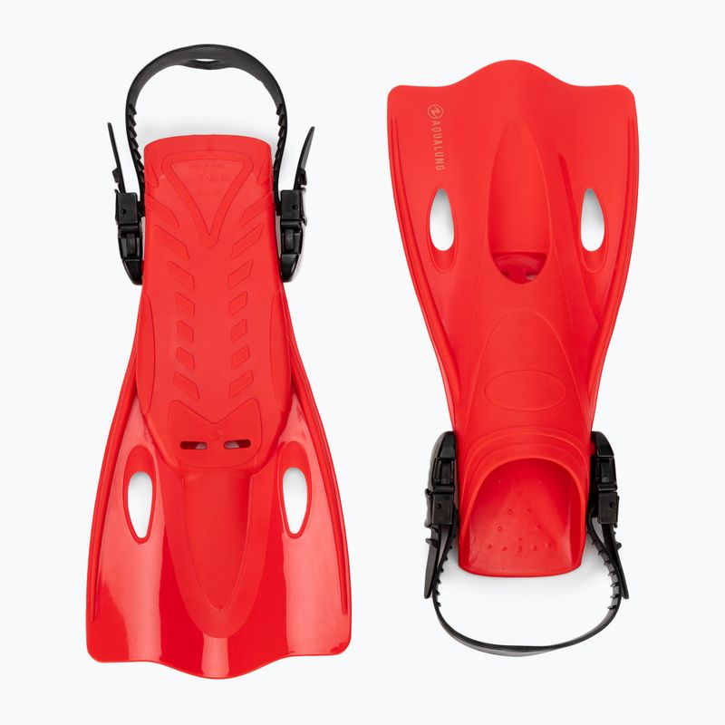 Aqualung Hero Set snorkeling per bambini rosso/oro 7