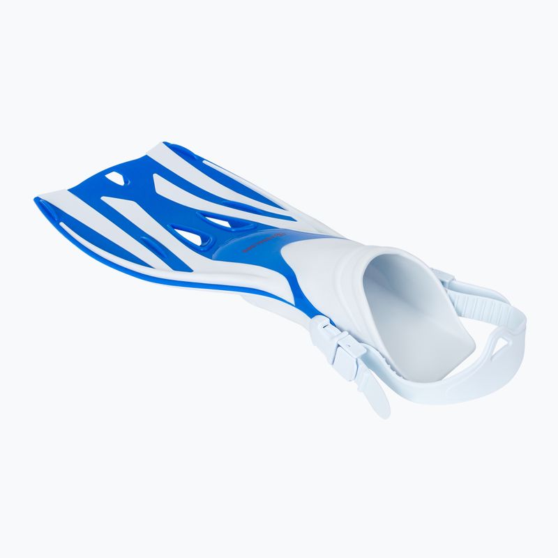 Pinne da snorkeling Aqualung Fizz blu/bianco 4