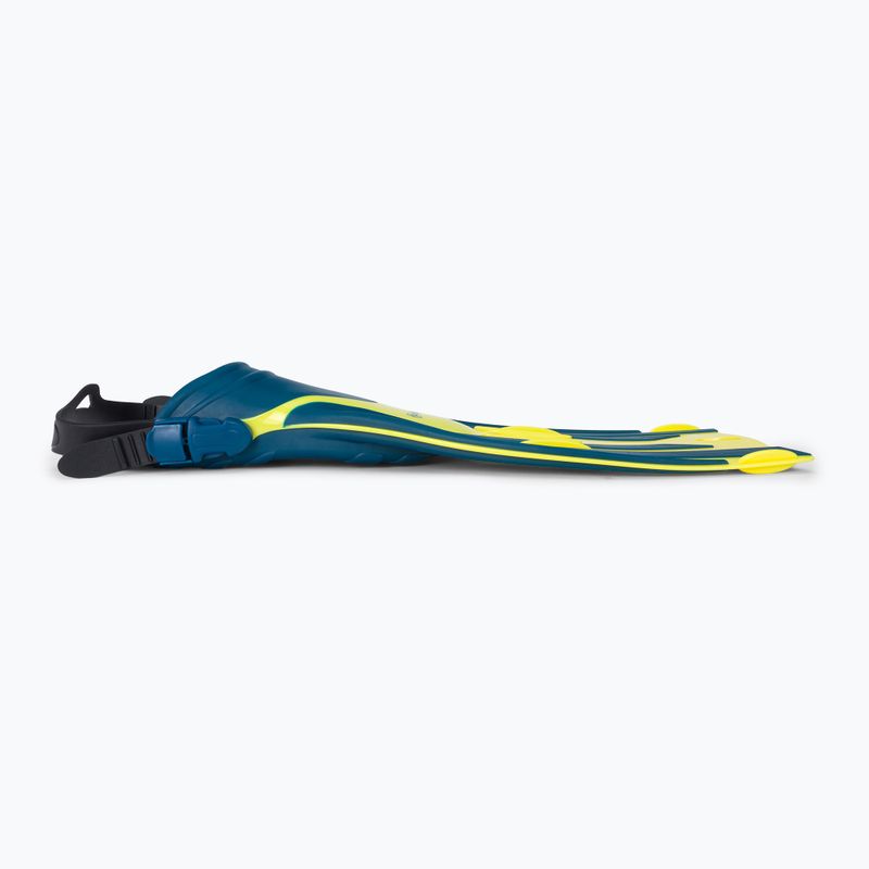 Pinne da snorkeling Aqualung Fizz yellow/pert 3