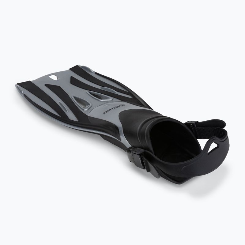 Pinne da snorkeling Aqualung Fizz nero/argento 4
