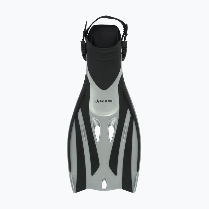 Pinne da snorkeling Aqualung Fizz nero/argento 5