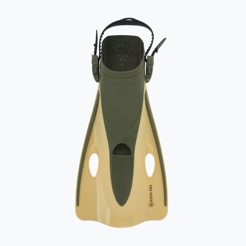 Pinne da snorkeling Aqualung Twister sabbia/oliva 5